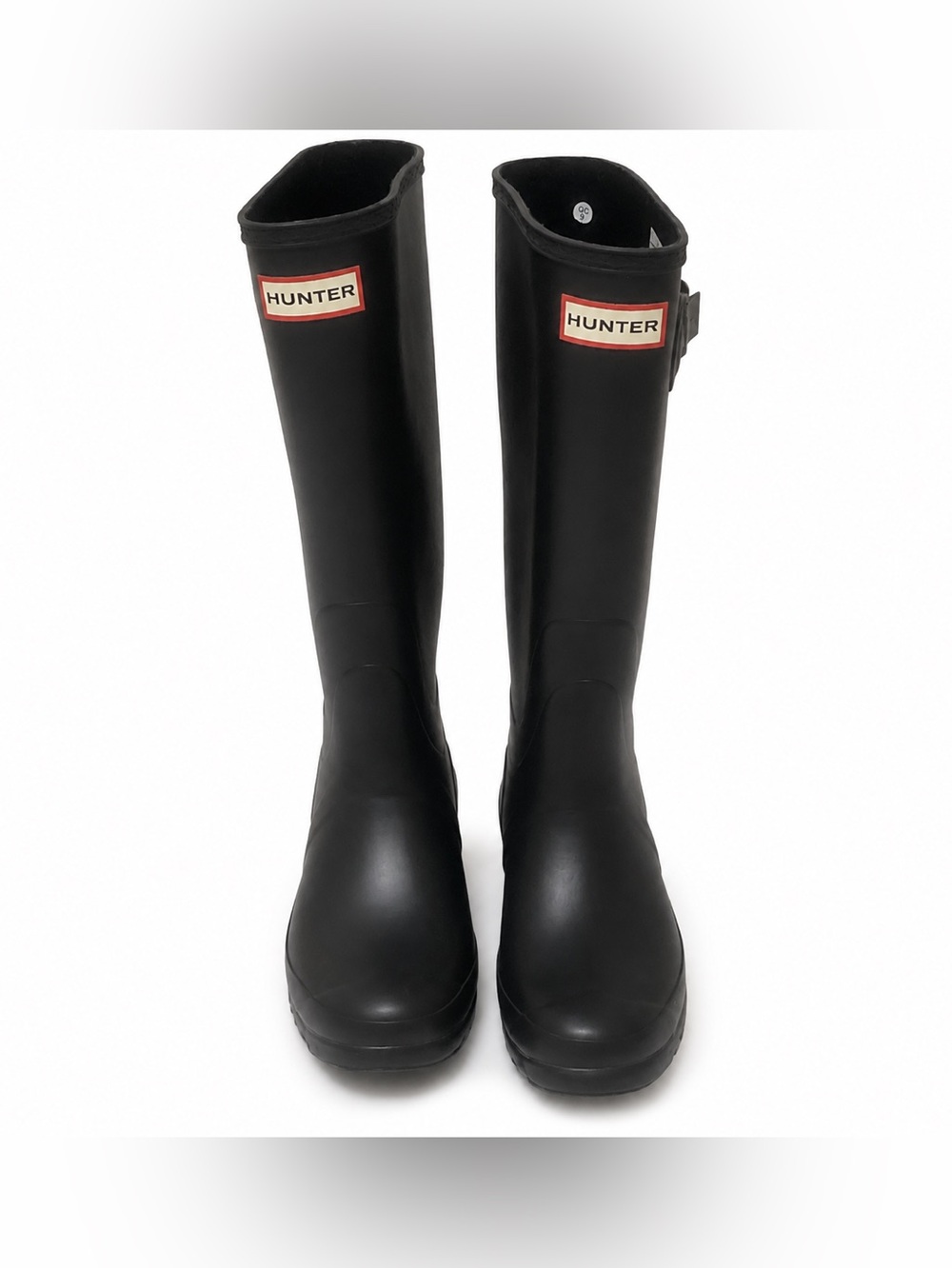 Hunter Original Tall Rain Boots Women’s 7 Black Waterproof NWOB